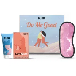 Plush Do Me Good Combo Super Dotted Condom And Lubricant-picture-4