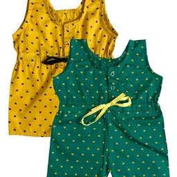 The Creators Unisex Kids Printed Basic Jumpsuit-20