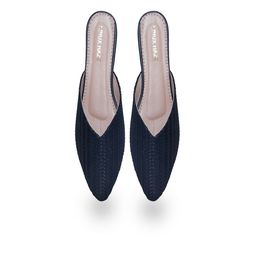 Linux Haze Women Textured Mules Flats image 4