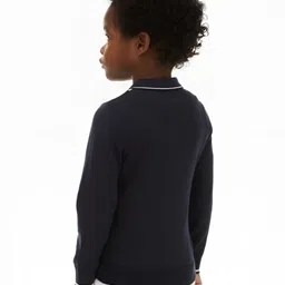 Marks & Spencer Boys High Neck Extended Sleeves Pockets T-shirt-image-100