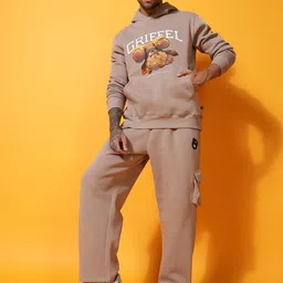 GRIFFEL Men Graphic Printed Sweatshirt image 5