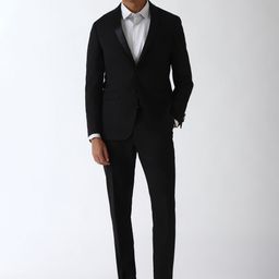 Peter England Elite Slim-Fit Single-Breasted  Formal Suit-image-75