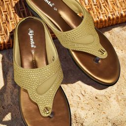 Ajanta Women Embellished One Toe Flats-image-16