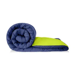 BED-SHEET.COM Blue & Green Microfiber Mild Winter 300 GSM Double Bed Comforter-image-67