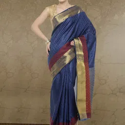 Sangria Woven Design Zari Sarees-image-50