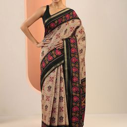 Libas Paisley Printed Saree-44