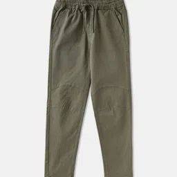 R&B Boys Relaxed Fit Mid-Rise Cotton Trouser-image-64