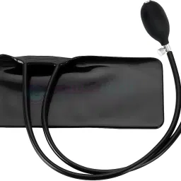 AMAZECARE BP Bladder Rubber Bag with Bulb and Valve B.P Deluxe Black Armlet Bp Monitor Cuff-19