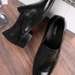 Cobblerz Men Leather Formal Loafers-image-47