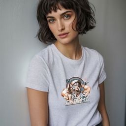 GRACE & JACK Typography Printed Round Neck Puff Print Regular Fit T-shirt-image-72