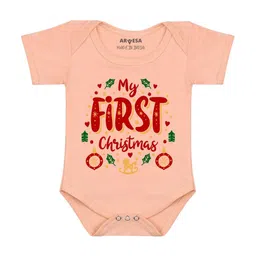 Arvesa My First Christmas Printed Romper-picture-42