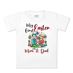 Arvesa Kids Typography Printed Applique T-shirt-picture-18