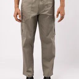 Tailoraedge Men Relaxed Cargos Trousers-picture-15
