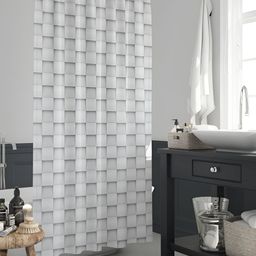ArtzFolio Single Piece Waterproof Polyester Shower Curtain-image-62
