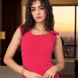 BAESD Women Solid One Shoulder Fitted Regular Top-image-31