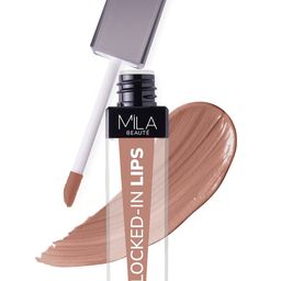MILA BEAUTE Locked In Lips Transfer Proof Liquid Lipstick - 4.5ml Shade - Milk Tea-image-15
