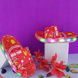 LMG Lifestyle Unisex Kids Printed Rubber Sliders-image-64