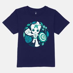YK Marvel Boys Avengers Graphic Printed Round Neck Cotton T-shirt-picture-8