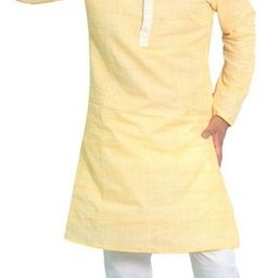 House of Aqss Mandarin Collar Thread Work Pure Cotton Straight Kurta With Pyjamas-image-75