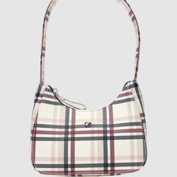 Tommy Hilfiger Girls Checked Structured Shoulder Bag with-image-16