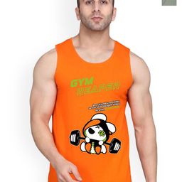 SLOWLORIS Pack of 2 Combed Cotton Gym Innerwear Vests-picture-37