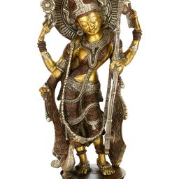 Exotic India Brown Religious Idol Showpiece-image-23