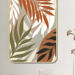 Myntra Elegant Homes White & Brown 1 Piece Wood Floral and Botanical Wall Paintings-image-76