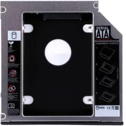 Lynacz 9.5mm Universal 2nd Hard Drive Bay Caddy For CD/DVD-ROM,Laptop,Macbook PRO 2.5 inch Internal Hard Drive Enclosure/HDD Caddy-image-78