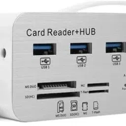 MESHIV 7 in 1 USB 3.0/3.1 hub Combo Card Reader-45