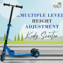 3 Wheel Kick Scooter with Bell, Adjustable Height and Rear Brake Kids Scooter-16