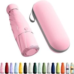 Mini Capsule Folding Compact & Lightweight UV & Water Protection Travel Umbrella-image-78