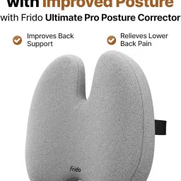 frido Ultimate Pro Seat Cushion & Posture Corrector Backrest Combo Back / Lumbar Support image 3