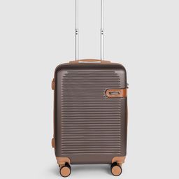Teakwood Leathers Textured 360-Degree Rotation Hard-Sided Cabin-Sized Trolley Bag 38L-3