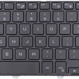 SOLUTIONS-365 COMPATIBLE LAPTOP KEYBOARD FOR Dell Inspiron 15-3000 WITHOT BACKLIT BLACK US Internal Laptop-size Laptop Keyboard-picture-4