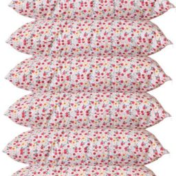 Microfibre Floral Sleeping Pillow Pack of 6-20