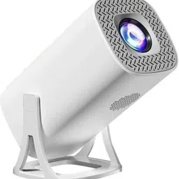 PowerFocus 4K 1080 P Portable Projector with Dual Band WIFI6 5G Wireless 5.0 Bluetooth (8400 lm / 1 Speaker / Wireless / Remote Controller) Portable Projector-24