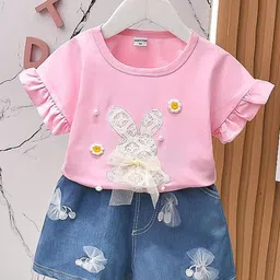 YK Girls Top with Shorts-image-16