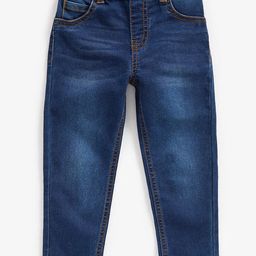 mothercare Girls Blue Regular Fit Mid-Rise Clean Look Stretchable Jeans-picture-13
