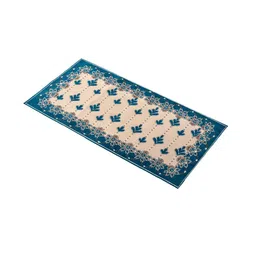 Kuber Industries Set Of 2 Green & Beige Printed Table Runners image 2