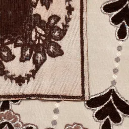 Kuber Industries Pack Of 2 Brown & Beige Printed Table Runners image 4