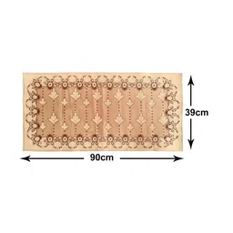 Kuber Industries Set of 2 Cream-Colored Printed Table Runner image 5