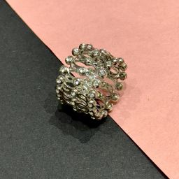 Sterling Silver Crystal, Cubic Zirconia Ring-image-29