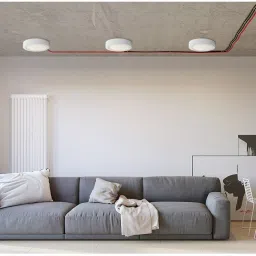 hbx LED Wall/Ceiling Surface Light 6 Watt (3+3) Dual 3D Light Color BLUE+White, 4 Surface Ceiling Light Ceiling Lamp image 5