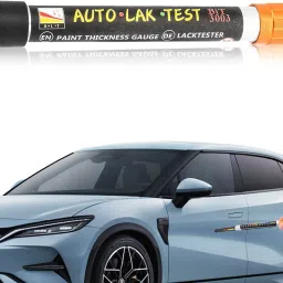 Paint Thickness Gauge Pen with Cap Magnetic Coating Tool Paint Thickness Gauge Pen with Cap Magnetic Color Coded Portable Tool for Cars Magnetic Slip Level-25