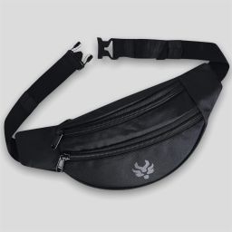 Pramadda Pure Luxury Classic Leo Black Travel Waist Chest Fanny Pack for Men Travel Mobile Passport. Fanny Pack | Waist Pouch | Chest Bags.-26