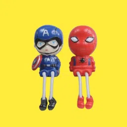 Cute Dolls with Mask Hanging Legs Showpiece#011 Decorative Showpiece - 3 cm-image-50