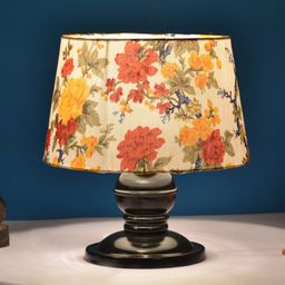 foziq Black & White Printed Table Lamp-14