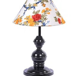 foziq Black & White Printed Table Lamp image 3