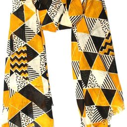 Printed Rayon Women Multicolor Stole-image-18