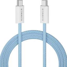 Hammer Type C 1.5 m Length 65W Fast Chraging Cable, Data Sync,Type C to C Cable-26